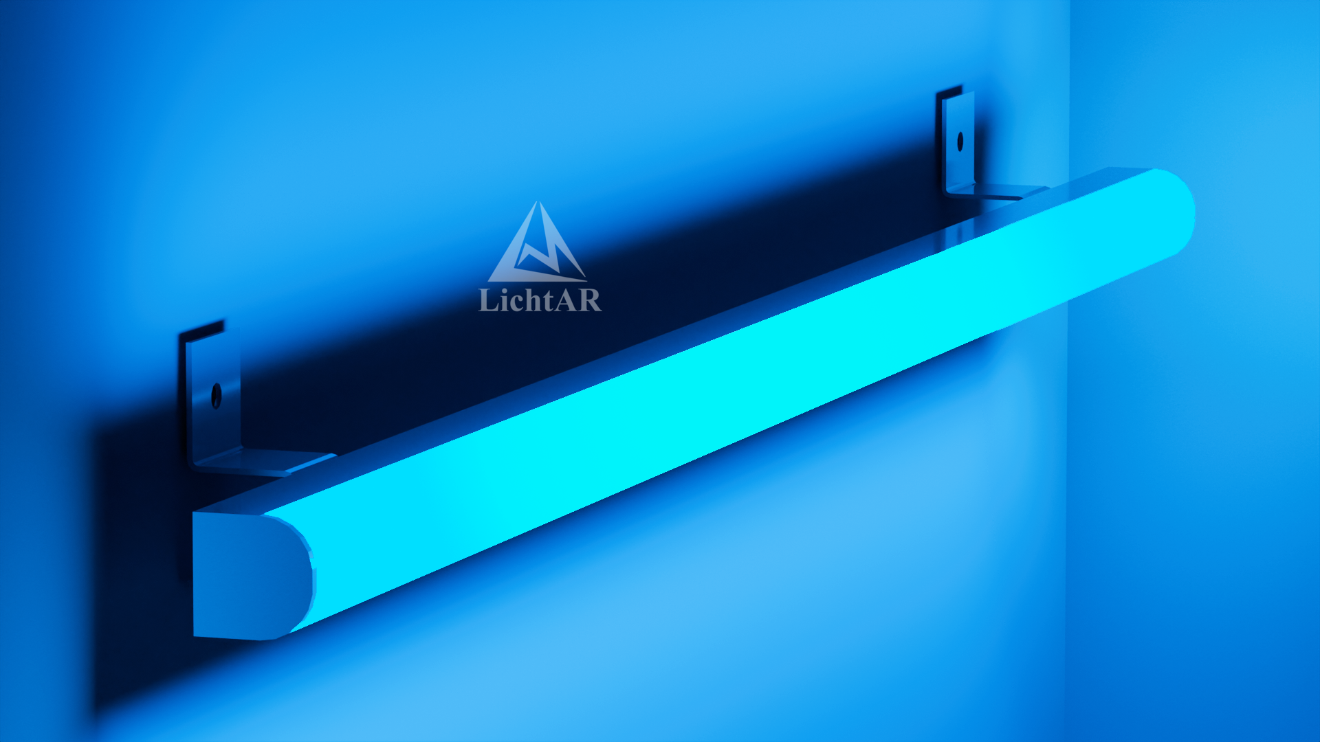 Светодиодный светильник LichtAR с классом защиты IP65 предназначен для создания светящего контура фасадов зданий и сооружений