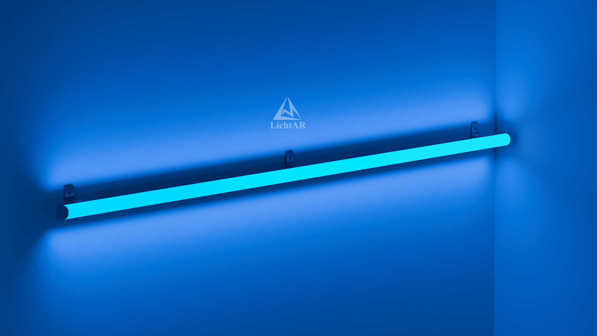 Светодиодный светильник LichtAR с классом защиты IP65 предназначен для создания светящего контура фасадов зданий и сооружений